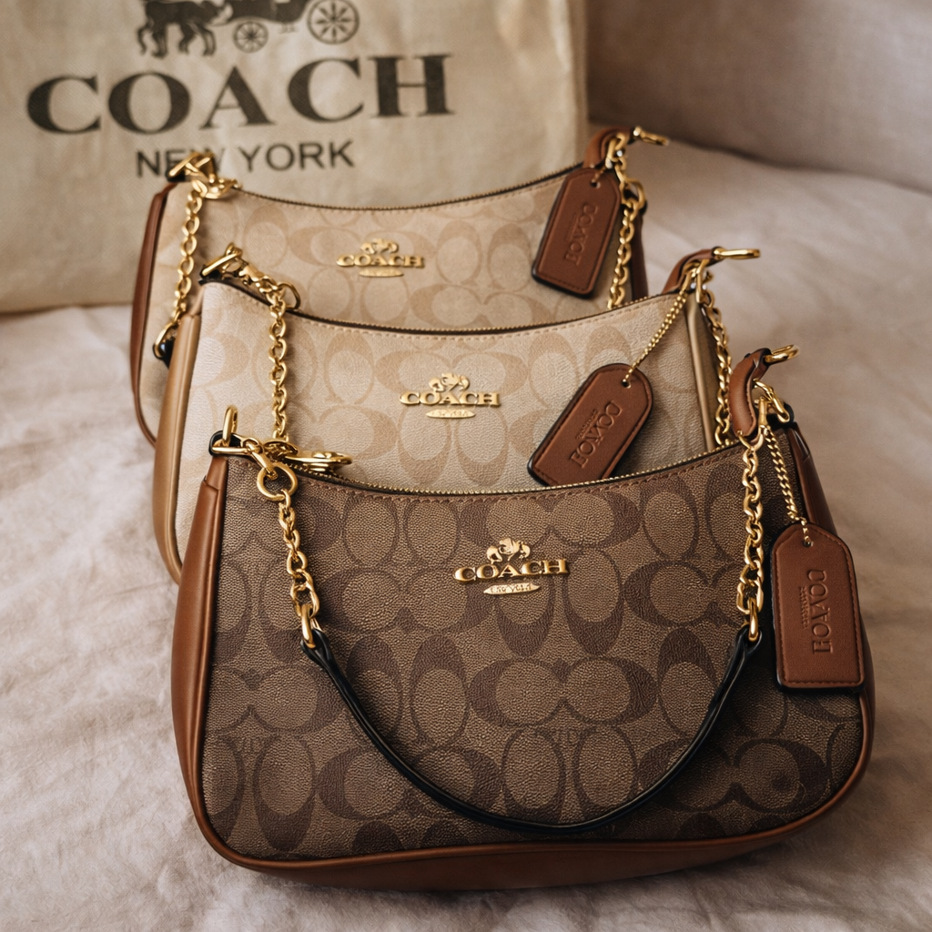Brand- inspired Sling Bag, Classic structured sling bag