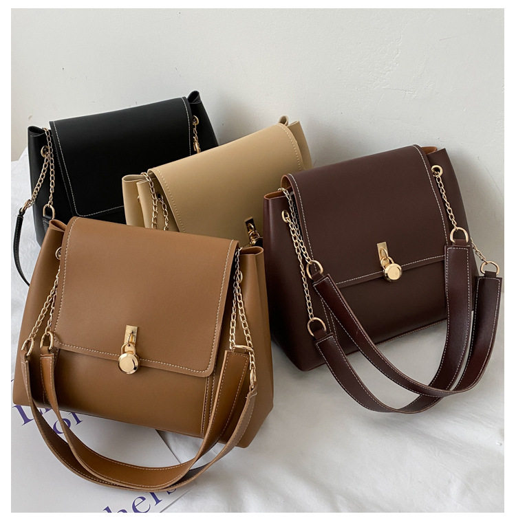 Textured Foreign Style Large Bag